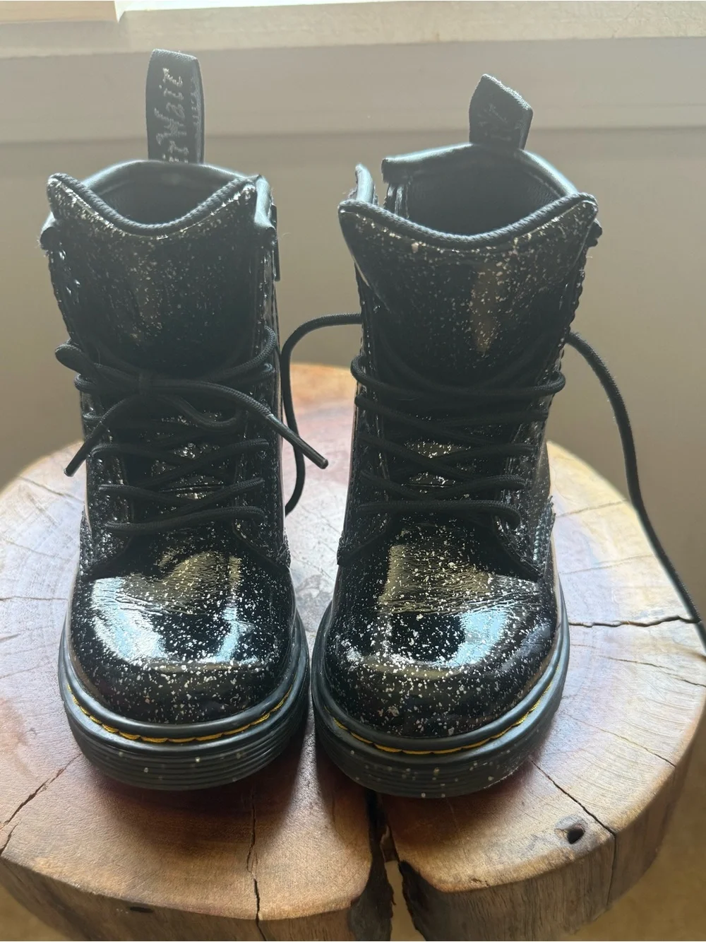 Dr. Martens 1460 Cosmic Glitter Boots Kids US 10 EU 27